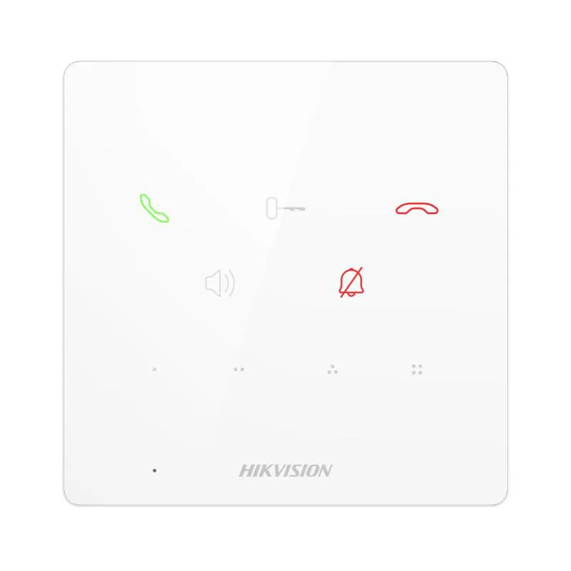 Interfon audio interior Hikvision DS-KH6000-E1 pentru sisteme de videointerfon