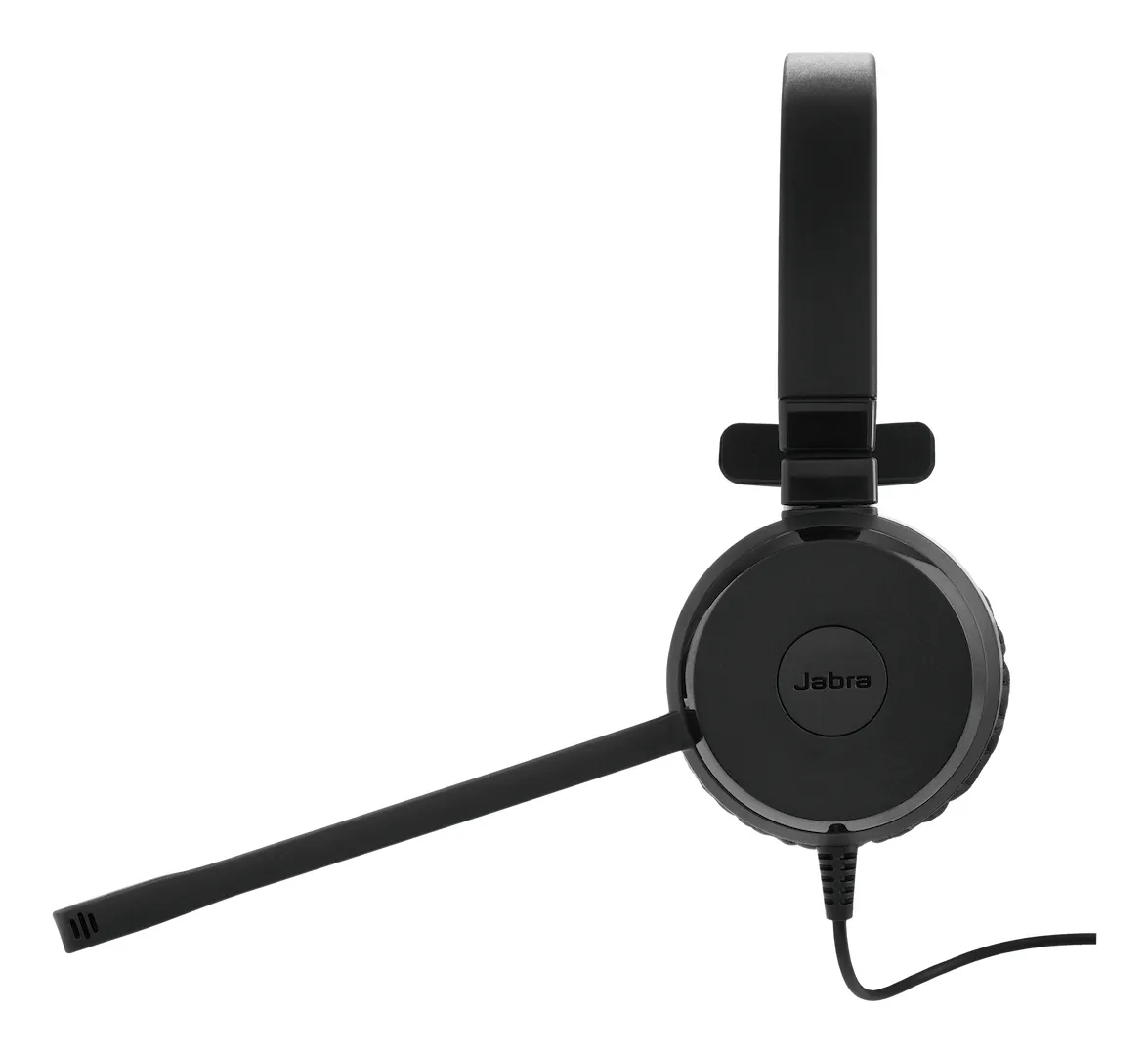 Căști Jabra Evolve 30 II Stereo negre cu microfon și cablul USB-C