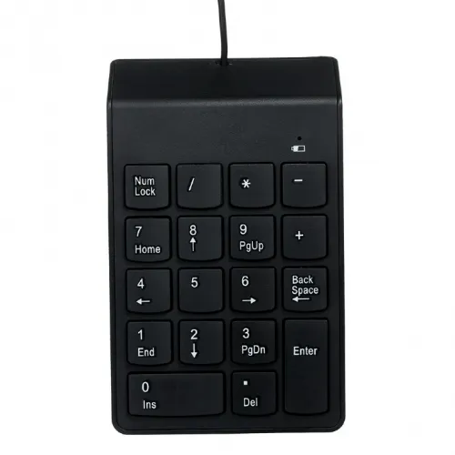TASTATURA numerica Gembird, USB, 18 taste, negru, "KPD-U-03" (include TV 0.8lei)