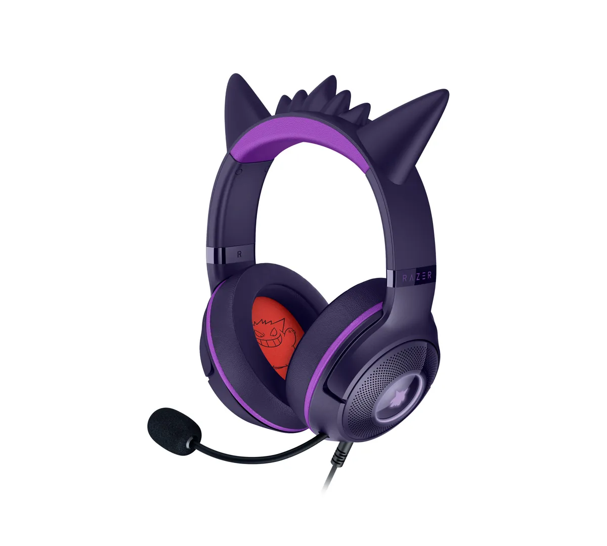 Căști gaming Razer Kraken Kitty V2 Pokemon Edition negru