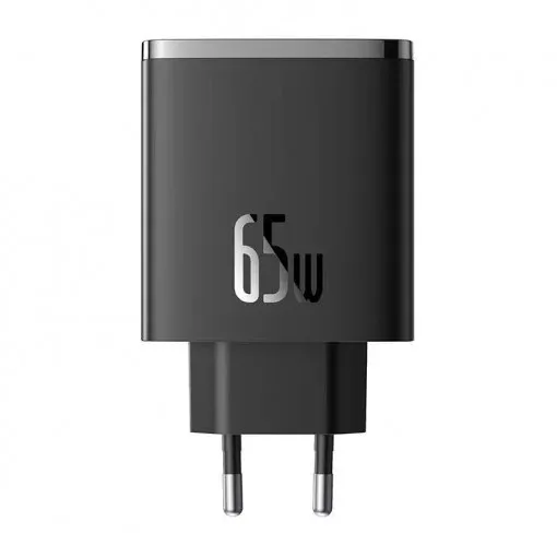 Încărcător retea Baseus Cube Pro 65W negru cu 3 porturi USB