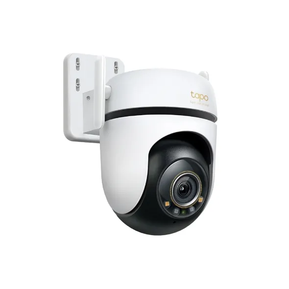 CAMERA IP Exterior TP-LINK, 3K QHD 2880×1620, rotatie pana la 360 grade, IP66, dist. IR 30 m, lentila fixa 3.2mm, 5 Mpx, RJ-45+wireless, mic, plastic, slot SD card, "Tapo C530WS" (timbru verde 0.8 lei)