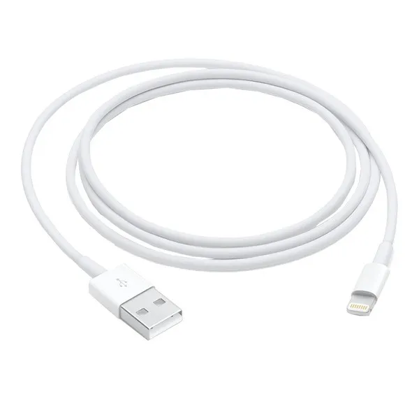 Cablu Lightning Apple alb 1 m cu conectori reversibili
