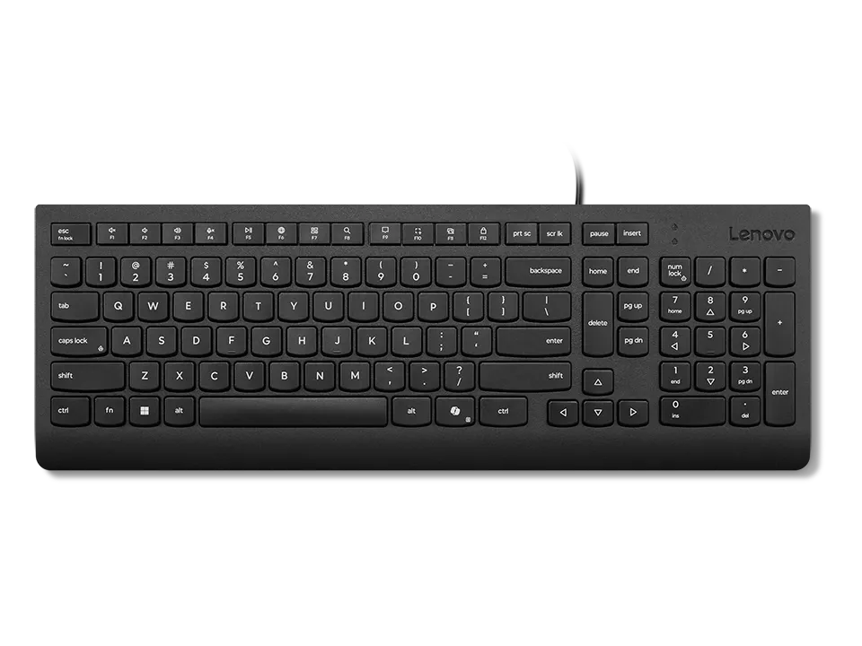 Tastatura Lenovo Essential Black cu layout sârb 118 taste