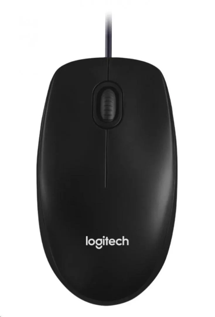 Maus Logitech M100 negru cu senzor optic 1000 DPI