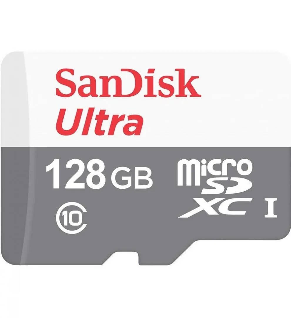 Card MicroSD SanDisk 128GB clasa 10 UHS-I U1