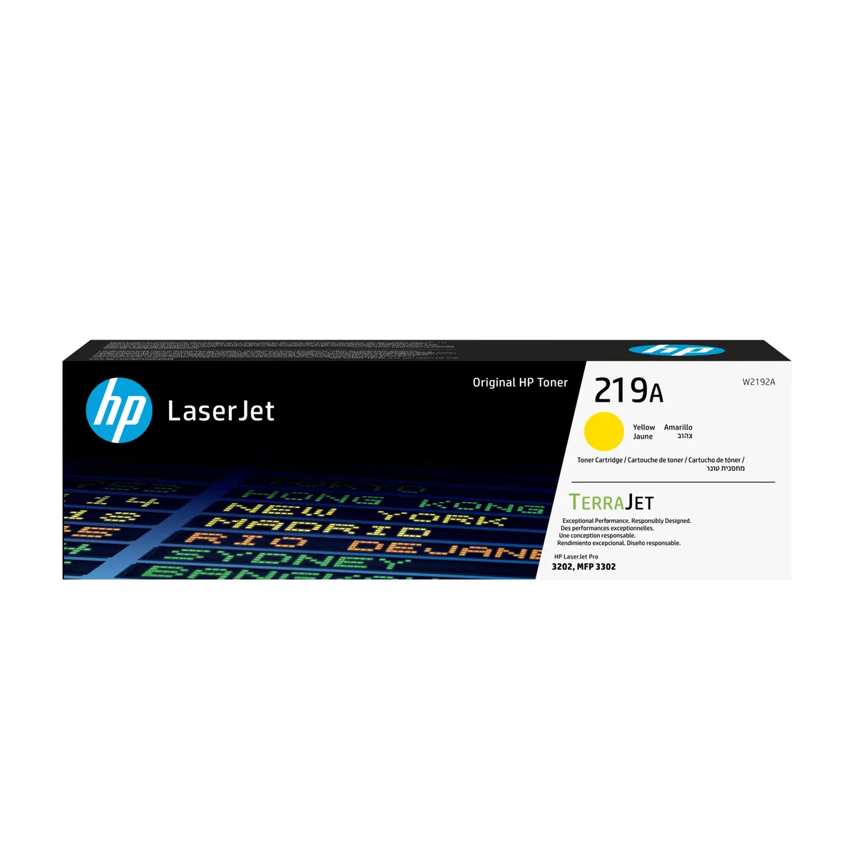 Toner HP 219A galben original pentru imprimantă LaserJet Pro
