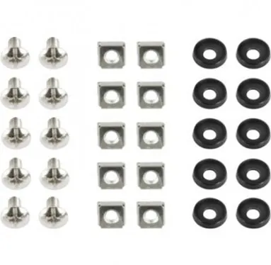 Set montare rack 19" Gembird cu șuruburi și piuliți M6