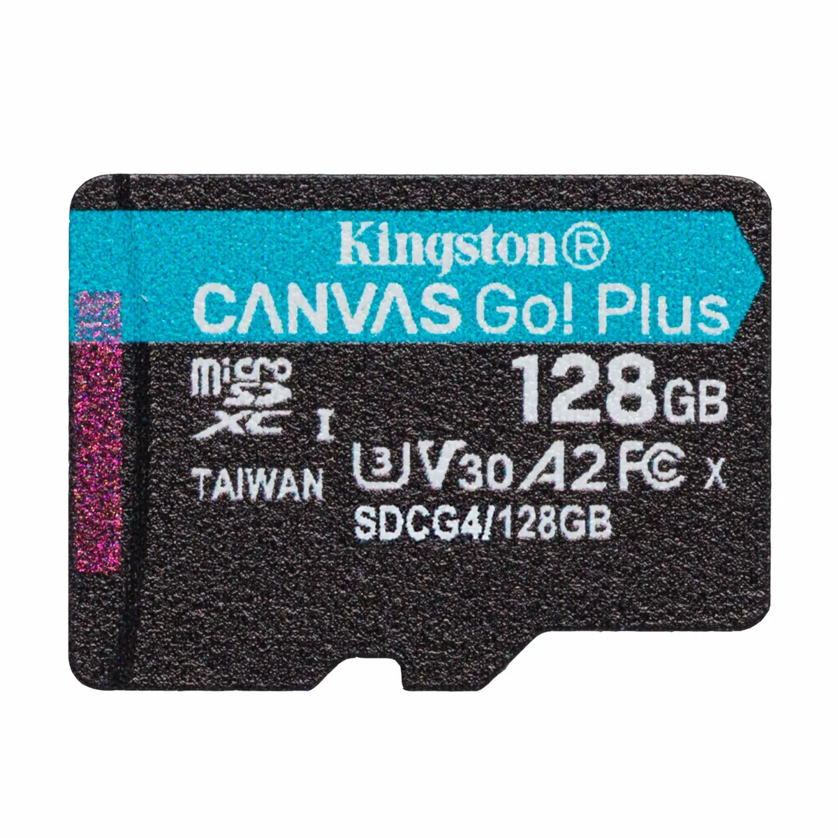 Card microSDXC Kingston Canvas Go Plus 128GB cu adaptor SD inclus