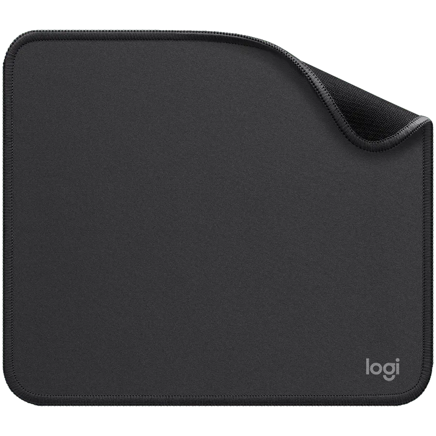 Mousepad Logitech Studio Series culoare gri graphite cu bază anti-alunecare