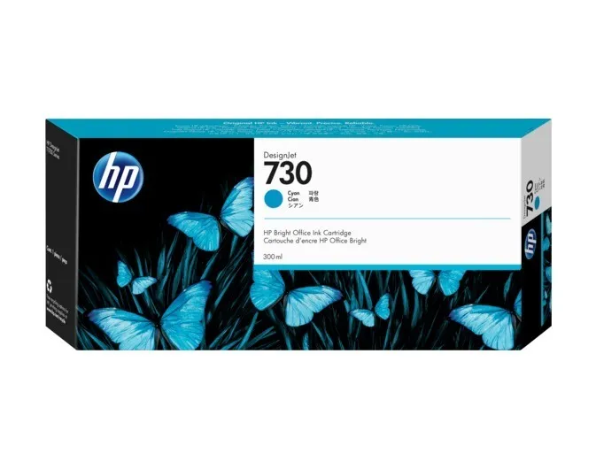 Cartus cerneala cyan HP 730 300ml original DesignJet