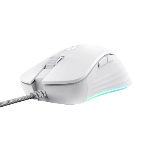 Mouse gaming Trust GXT924W YBAR+ alb cu design ergonomic
