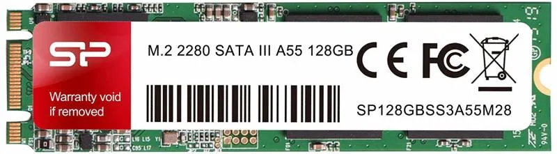 SSD M.2 Silicon Power A55 128GB SATA 6Gb/s negru