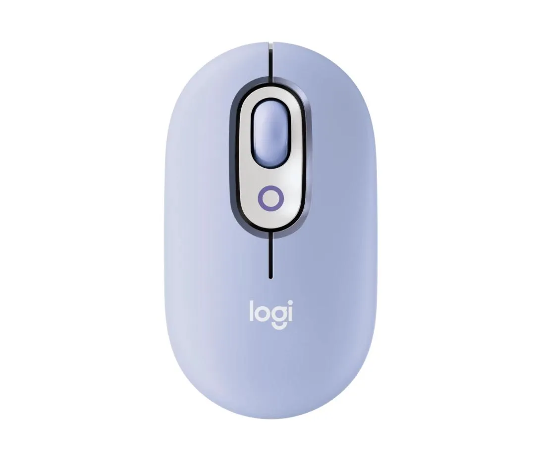 Maus wireless Logitech Pop liliac cu receptor USB