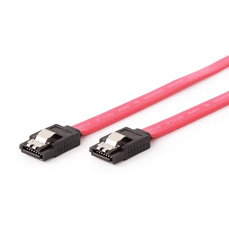 Cablu SATA 3 Gembird 30cm cu clipsuri metalice pentru hard disk