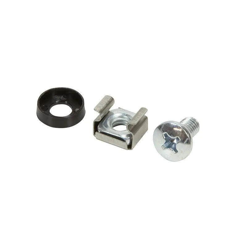 Set montare Logilink pentru rack 19 inch cu 50 piese M6 oțel zincat