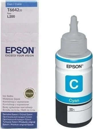 Cartus cerneala original Epson Cyan T66424A pentru imprimante seria L