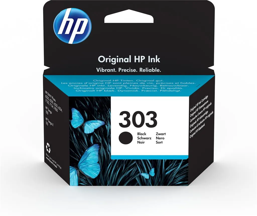 Cartus cerneală HP 303 negru original pentru imprimantă