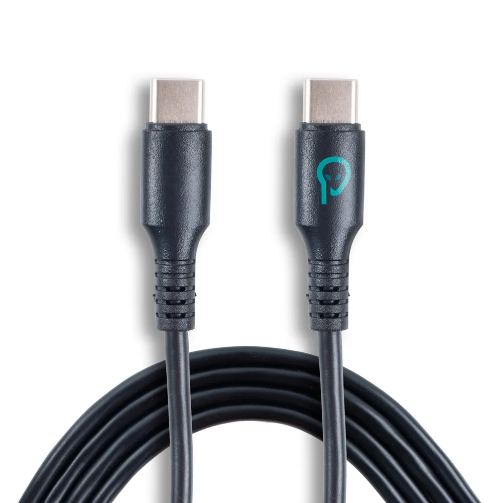 Cablu USB Type-C SPACER negru 1.8 metri pentru smartphone și tablă