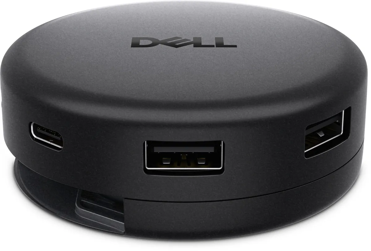 HUB USB-C Dell Pro 7 în 1 pentru Călătorie - Conectivitate Completă