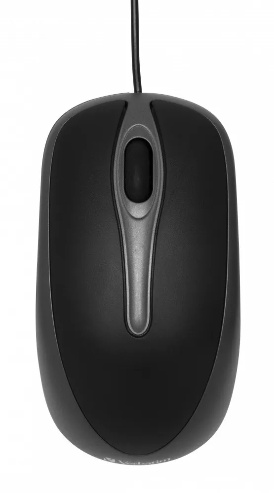 Maus optic Verbatim Desktop cu design ergonomic negru