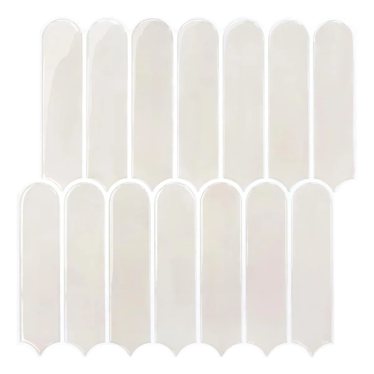 Autocolante 3D autoadezive pentru gresie bej peel stick