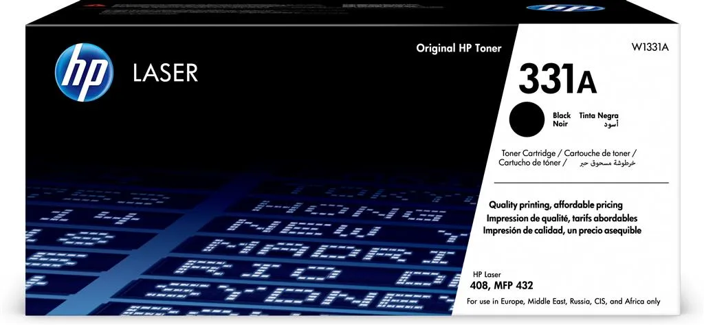 Toner original HP 331A negru pentru imprimante HP LaserJet Pro MFP