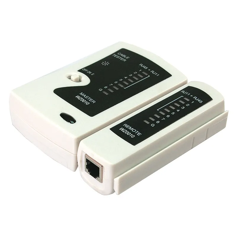 Tester cablu rețea Logilink WZ0010 pentru testare RJ45 RJ11 RJ12