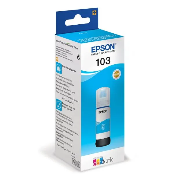 Cartus cerneala original Epson Cyan 103 65ml