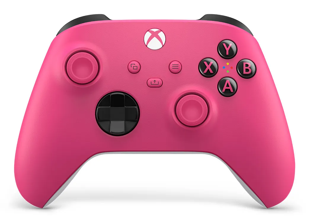 Controller Xbox Series roz Microsoft cu design ergonomic