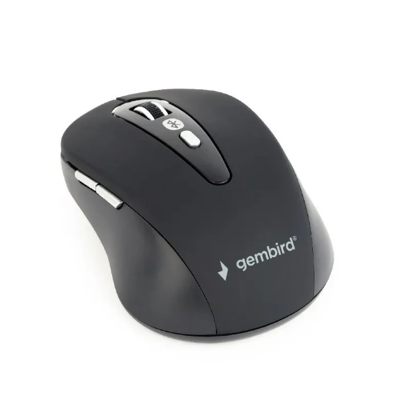 Maus wireless Gembird Bluetooth negru 1600 DPI cu 6 butoane