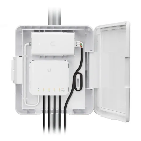 Carcasă Ubiquiti USW-FLEX-UTILITY de protecție exterior pentru switch de rețea