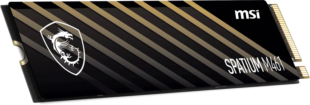 SSD MSI SPATIUM M461 1TB PCIe 4.0 NVMe M.2 pentru gaming si stocare rapida