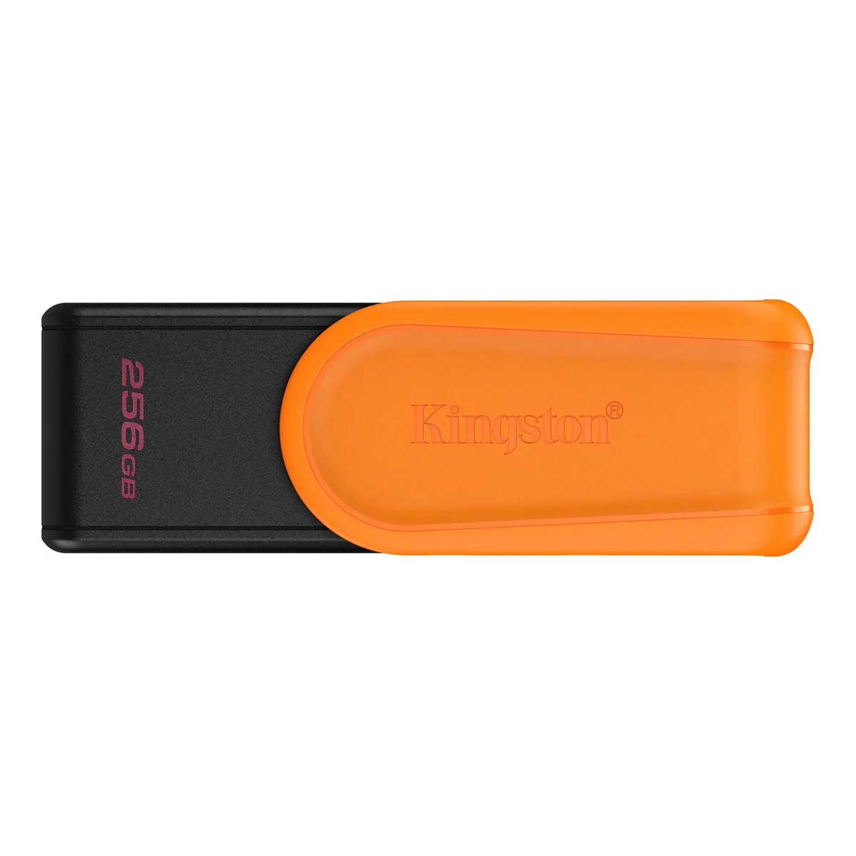 Stick USB Kingston DataTraveler Exodia S 256GB negru și portocaliu
