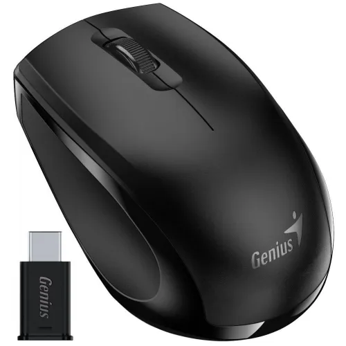 Mous wireless Genius NX-8006S negru cu senzor optic