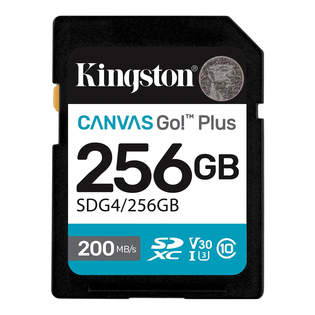 Card SD Kingston Canvas GO Plus 256GB negru