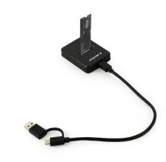 Stație de andocare SSD M.2 Gembird negru cu port USB Type-C