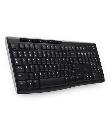 Tastatura wireless Logitech K270 neagră cu receptor USB