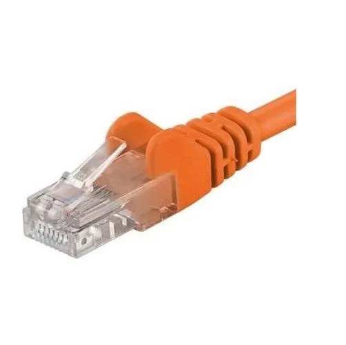 Patchcord UTP Cat.6 RJ45-RJ45 1 metru portocaliu PremiumCord