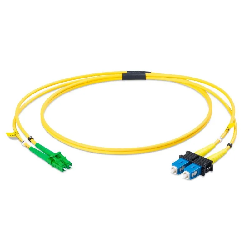 Patchcord fibră optică duplex SC/PC-LC/APC lungime 3 metri