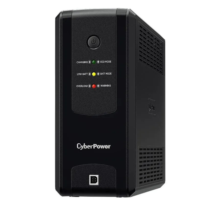 UPS CyberPower UT1050EG negru cu indicator LED și conectori Schuko