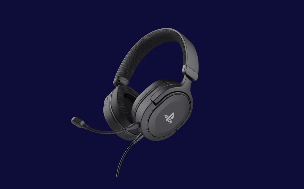 Căști gaming Trust GXT 498 Forta negre pentru PS5 cu microfon