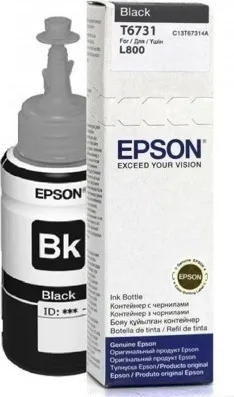 Cartus cerneala original Epson T6731 negru cu ambalaj original