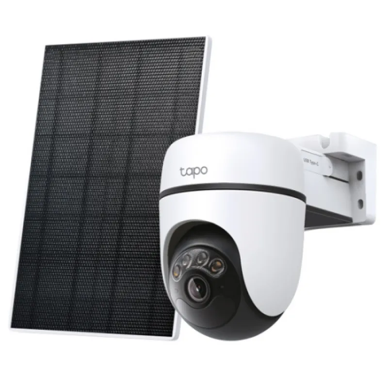 Cameră IP dome TP-Link Tapo C630 cu panou solar pentru exterior
