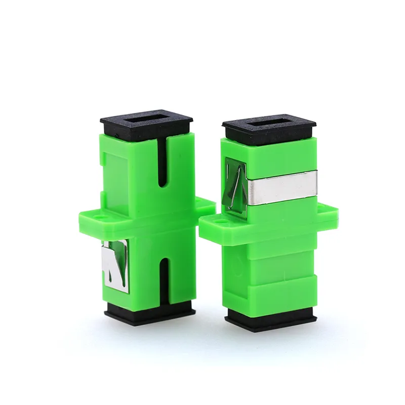 Adaptor SC/APC Simplex EMTEX pentru fibră optică monomod