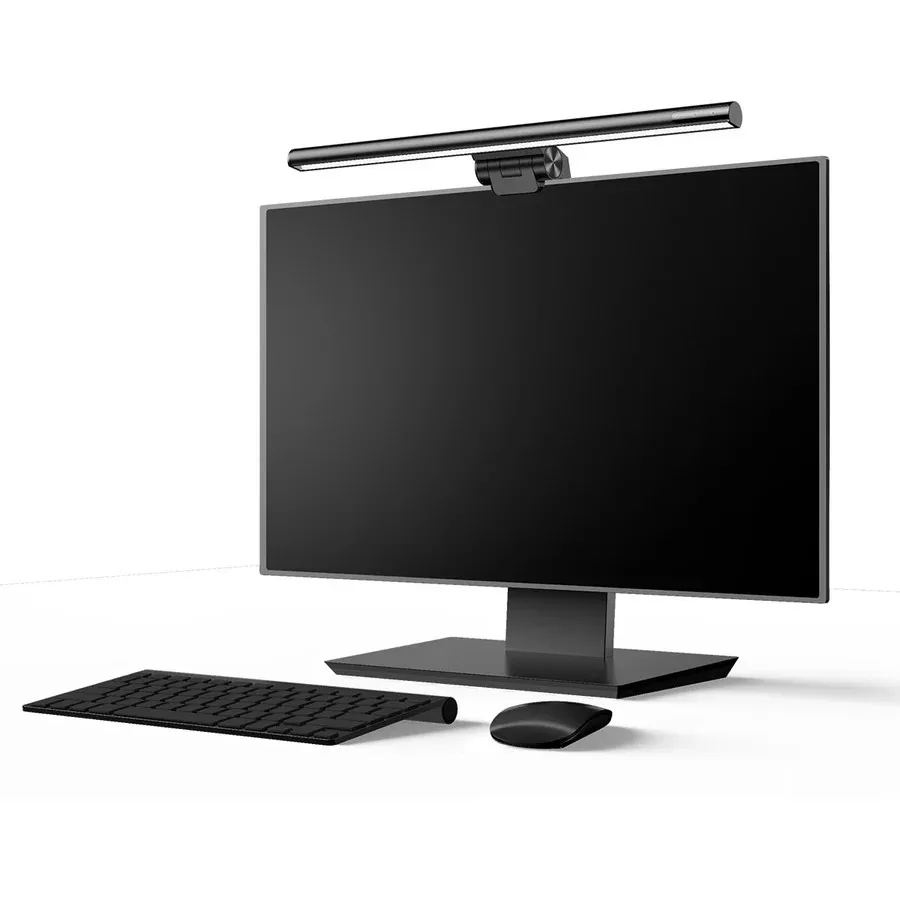 Lampă monitor LED Baseus i-wok negru cu alimentare USB Type-C
