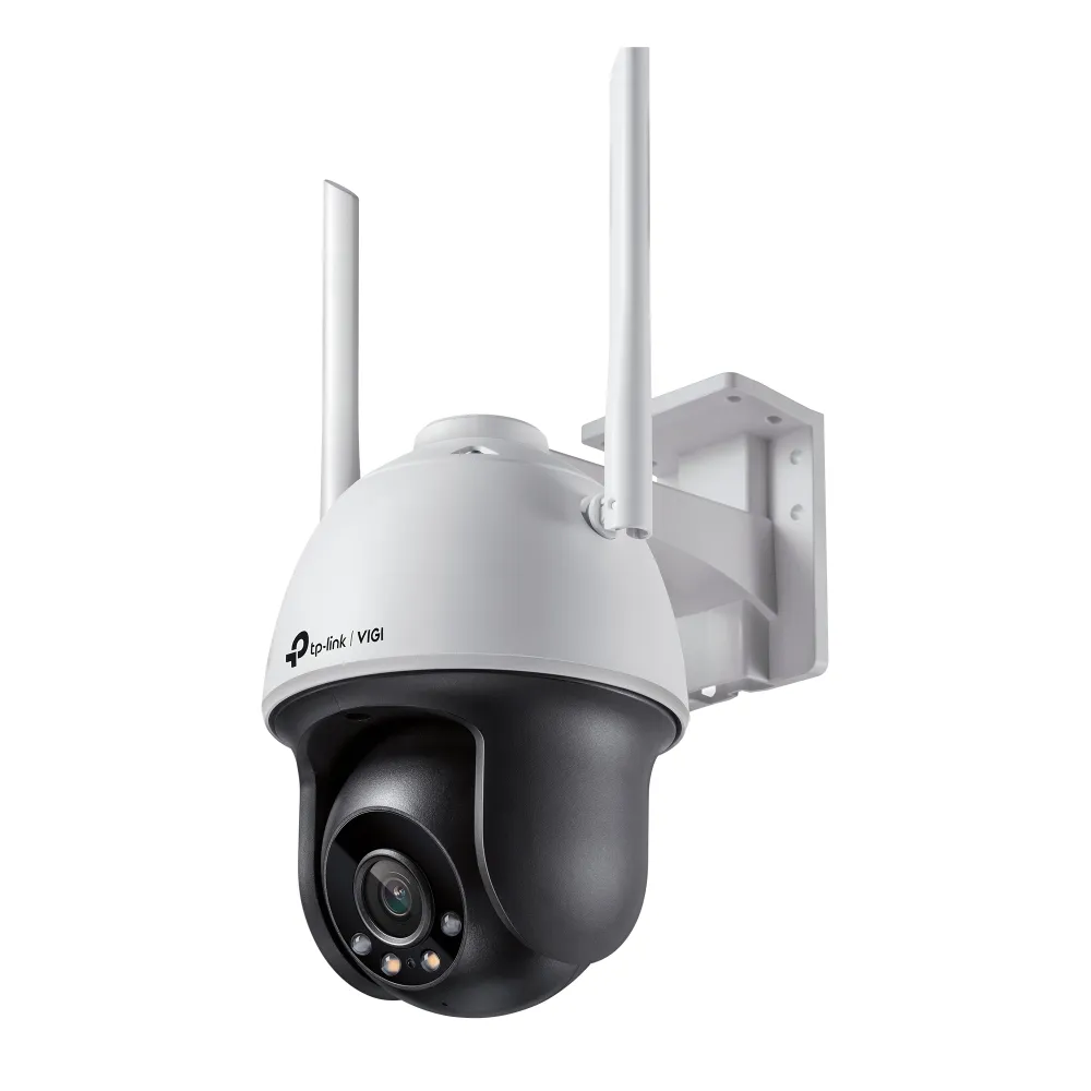 CAMERA IP TP-LINK VIGI, Wi-Fi, Pan Tilt, pt. exterior, dist. IR 30 m, tip lentila fixa 4 mm, 4 Mpx, 1 x RJ45 10/100M, carcasa plastic, "VIGI C540-W(4mm)" (timbru verde 0.8 lei)