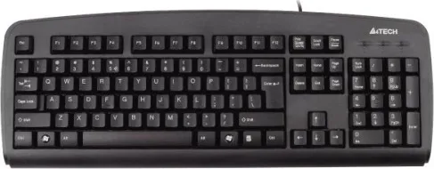 Tastatura A4Tech KB720 neagră cu fir USB și 104 taste