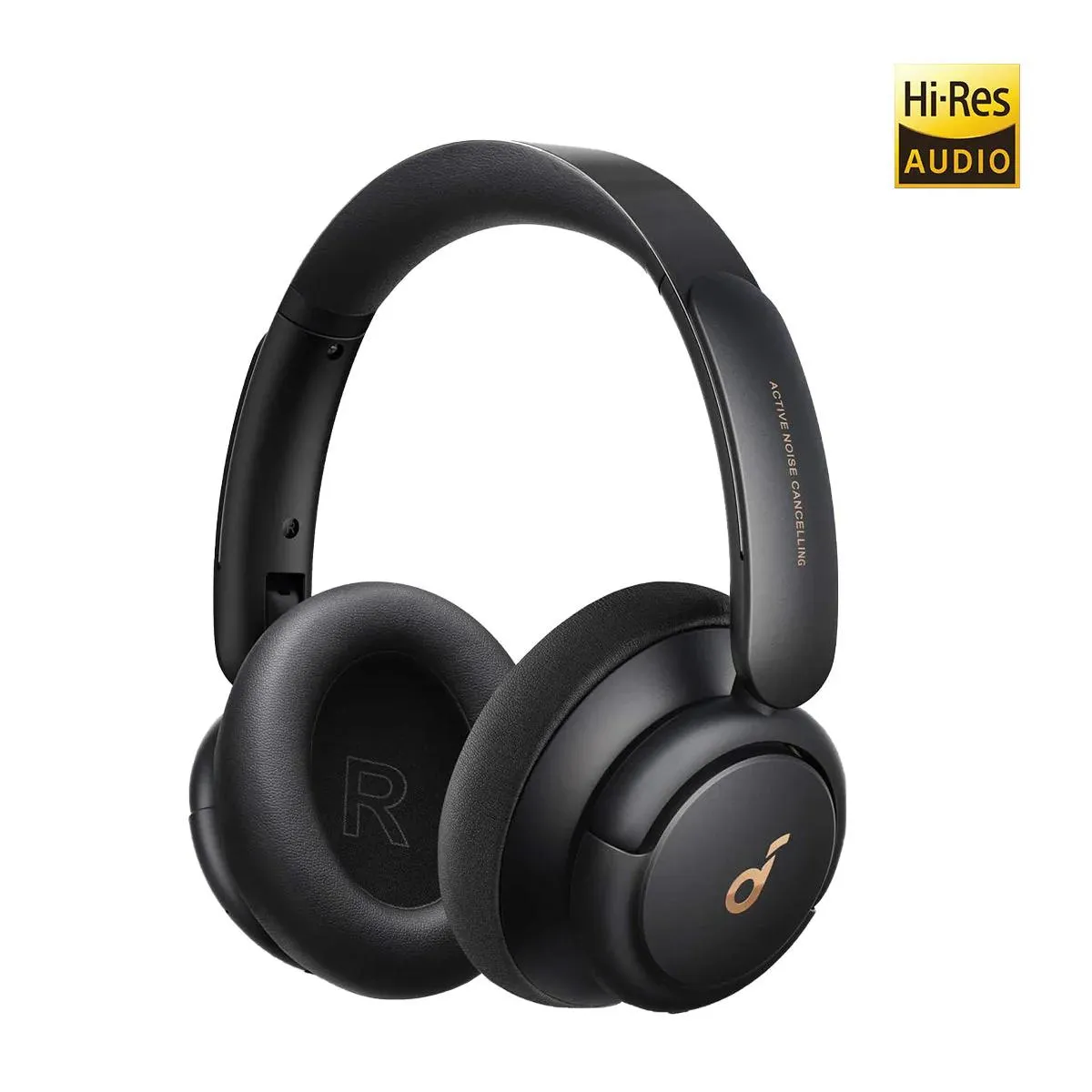 Căști Anker Soundcore Q30 negru, design over-ear pliabil cu ANC