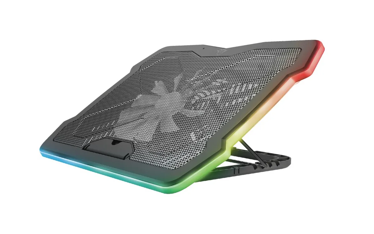 Suport laptop cu ventilator Trust GXT 1126 Aura pentru răcire activă
